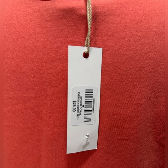 Natural Reflections Tank Sleeveless Dress Women's Size M Orange NWT - Picture 7 of 11